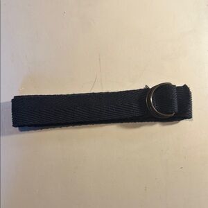 Aeropostale Deep Navy Woven Belt with metal Buckle